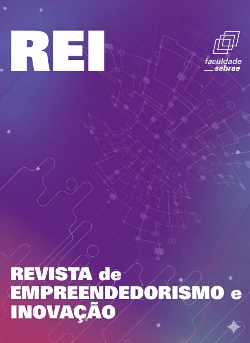 Capa da 4ª edição da REI Revista de Empreendedorismo e Inovação.